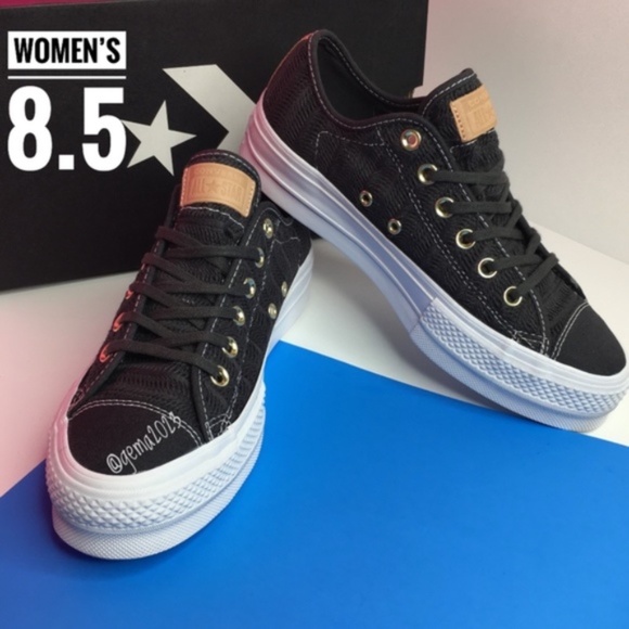 Converse Textile Platform cats lift ox Women's - Picture 3 of 7